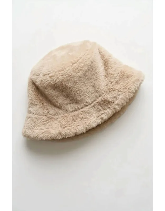 Faux Fur Bucket Hat