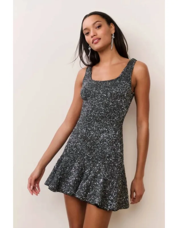 Sequin Mini Dress