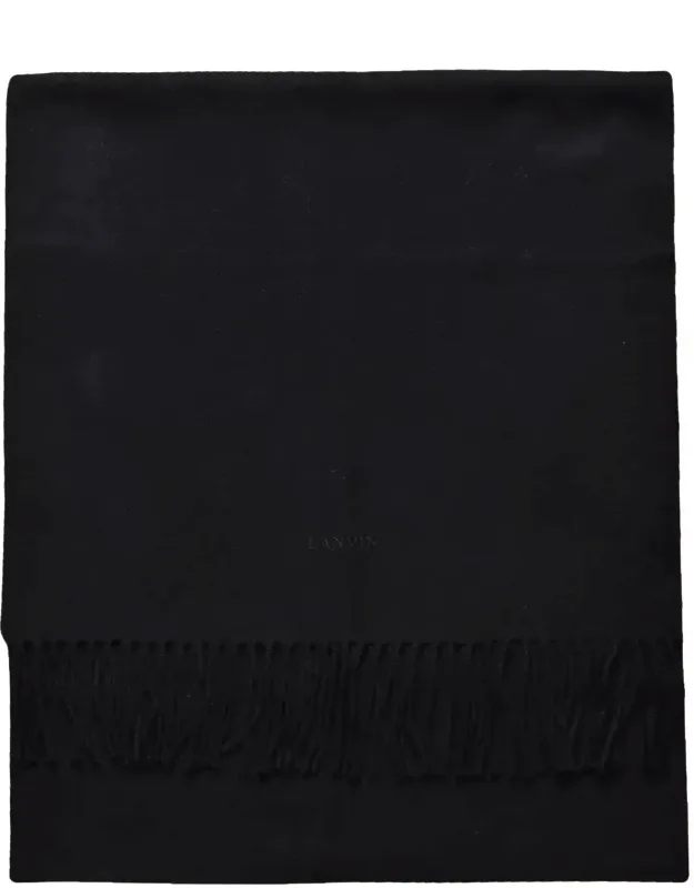 Wool Fringed Scarf