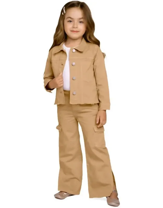 Side Pockets With Small Slit Pants