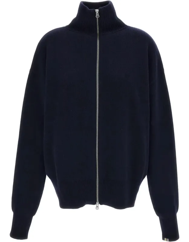 Cashmere Zip Cardigan