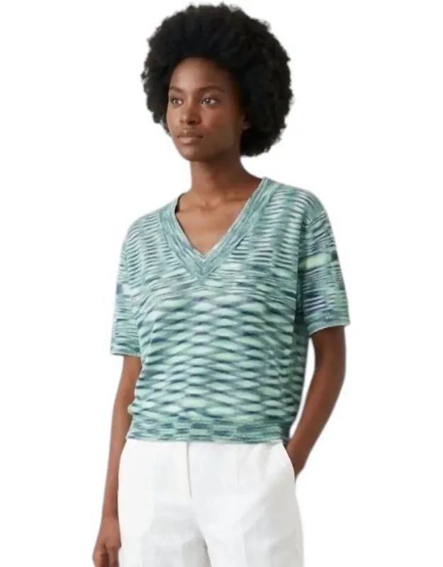 Viscose Knitwear Blouse