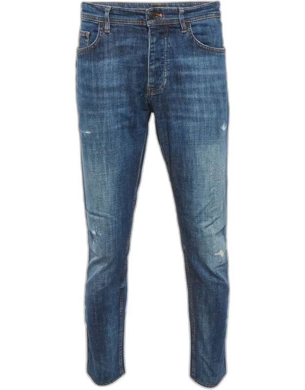 Denim Tapered Jeans