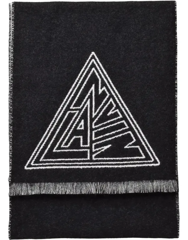 Wool Geometric Scarf
