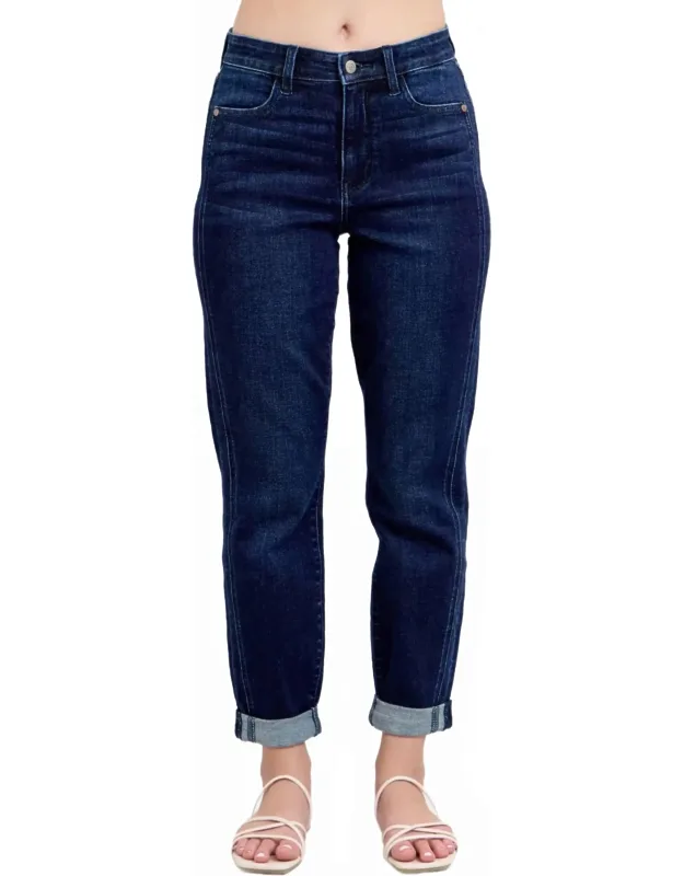 High Waist Boyfriend Jeans