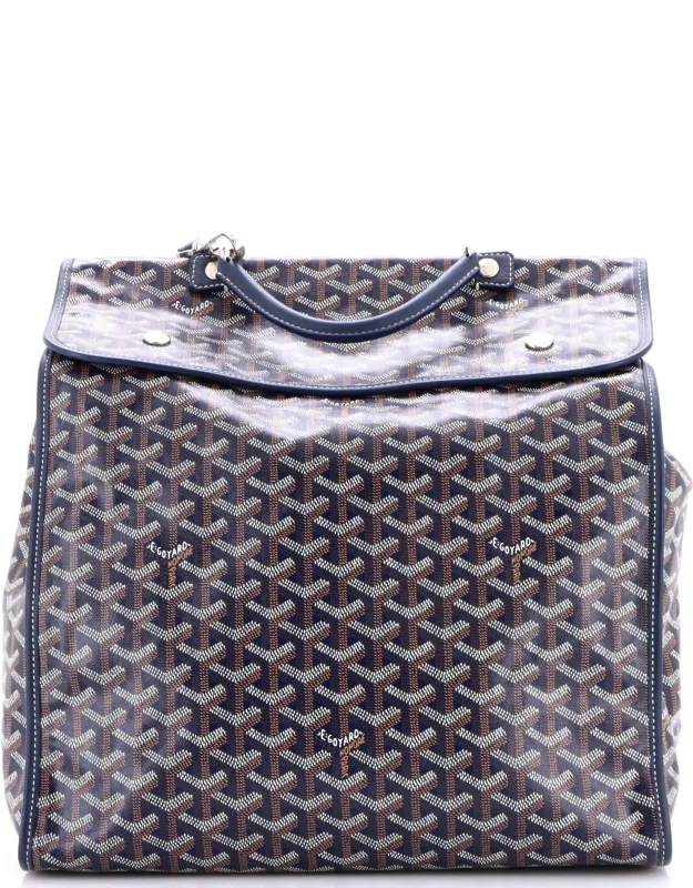 Briefcase Backpack Coated Canvas