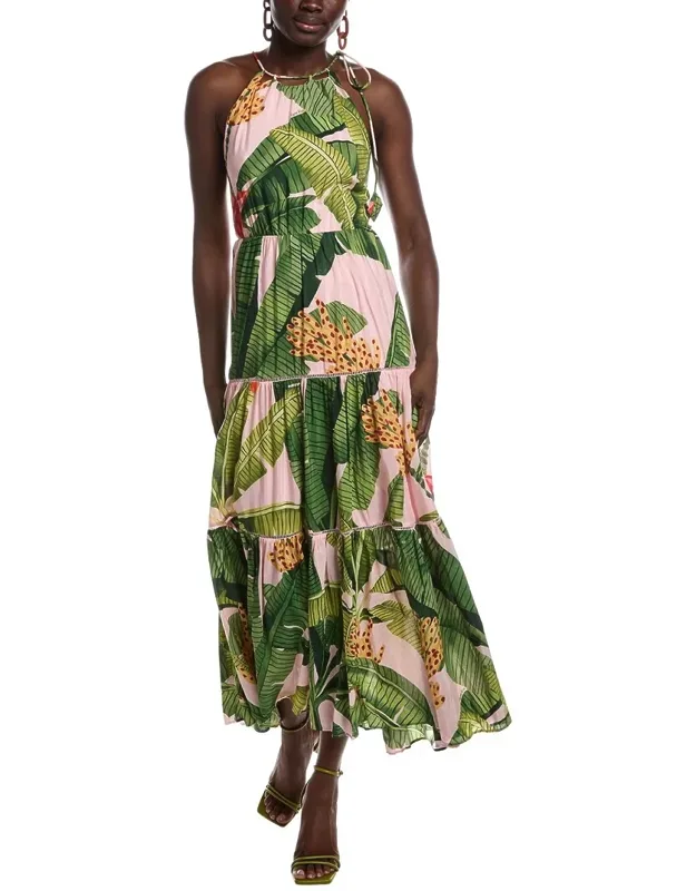 Farm Rio Maxi Dress - Vibrant Prints, Flowing Cuts