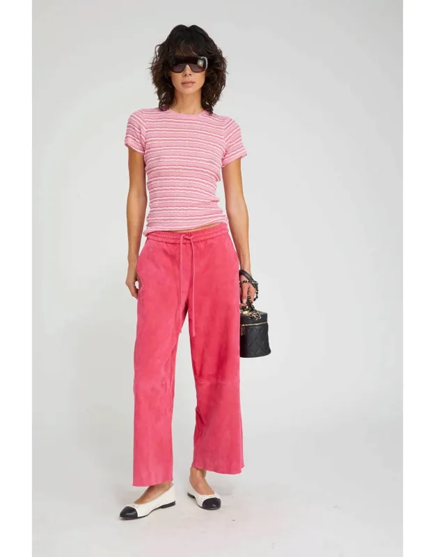 Cropped Track Pants