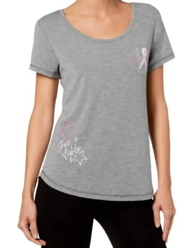 Activewear Keyhole Back T-shirt