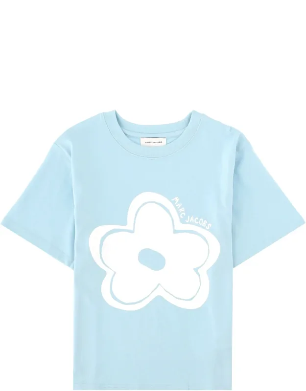 T-shirt With Flower Print