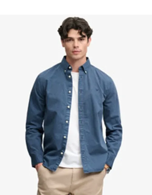 Garment Dyed Long Sleeve Shirt