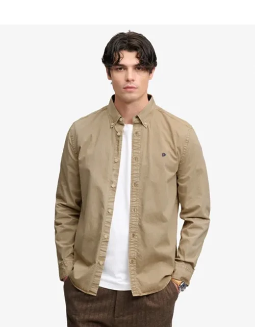 Garment Dyed Long Sleeve Shirt