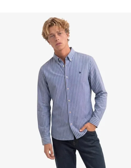 Preppy Oxford Long Sleeve Shirt