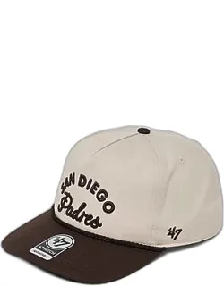 San Diego Padres Rope Script Hitch Snapback Hat