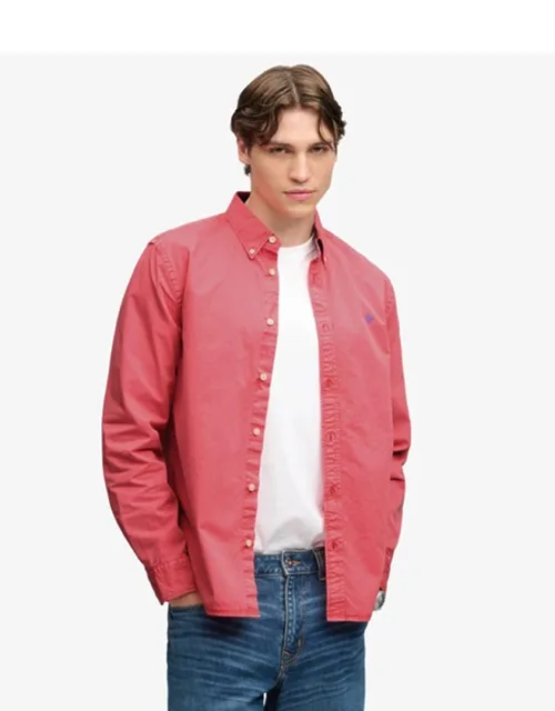 Garment Dyed Long Sleeve Shirt