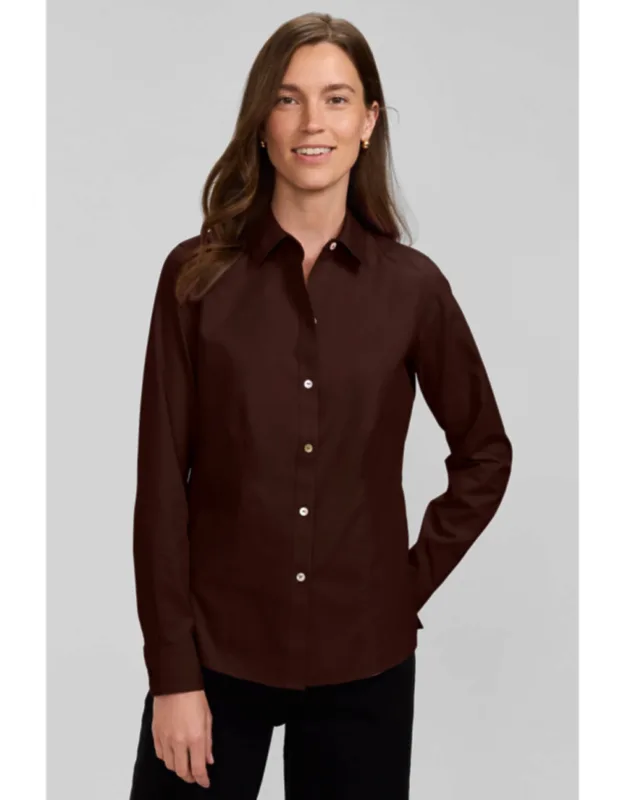 Dianna No Iron Pinpoint Long Sleeve Shirt