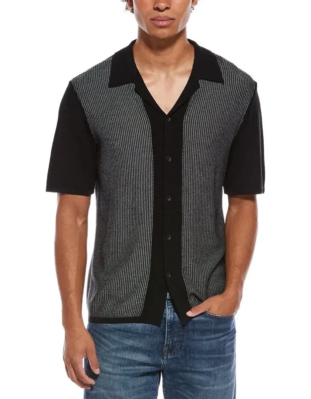 Harvey Knit Camp Shirt