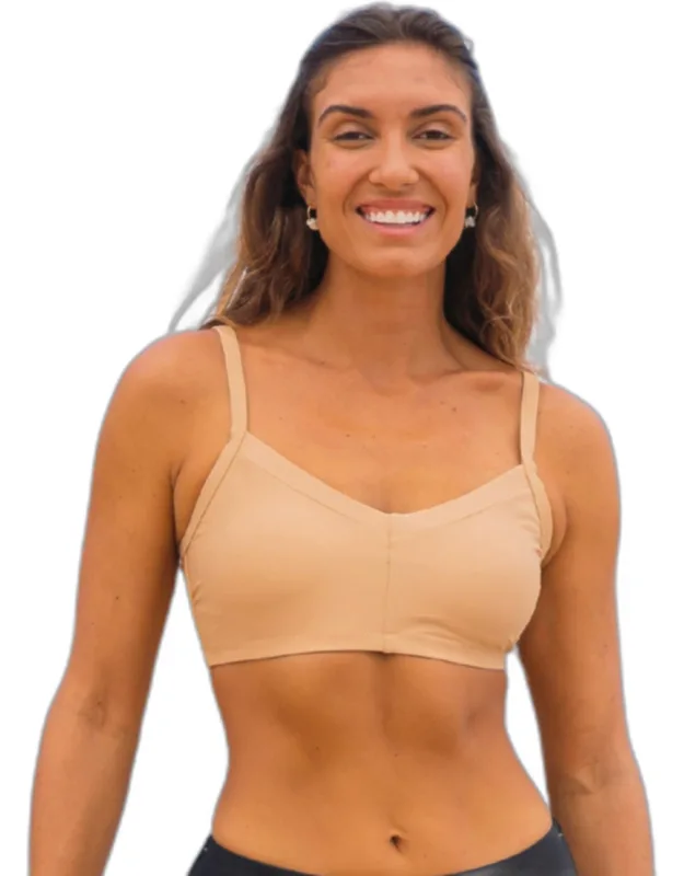 Adjustable Strap Swim Bra