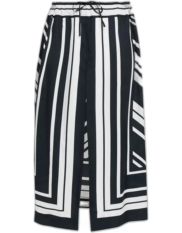 A-line Viscose Skirt