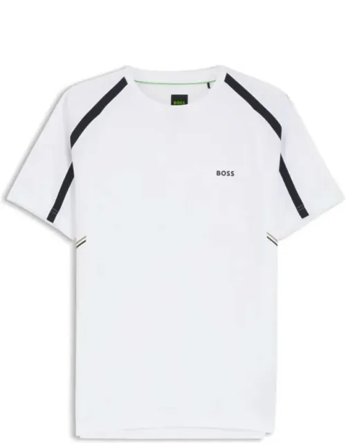 Active Slim-fit T-shirt With Contrast Inserts