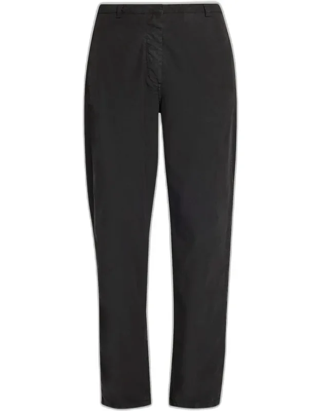 Bayou Cotton Toile Barrel-leg Pants