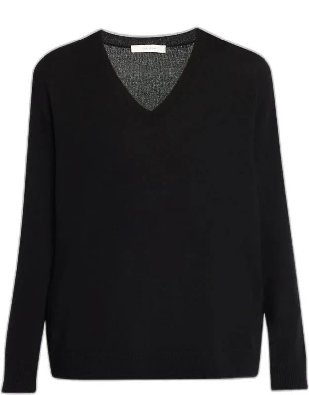 Lightweight Cashmere V-neck Sweater