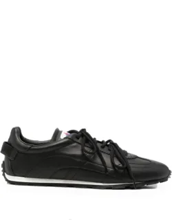Maple-leaf Leather Sneakers