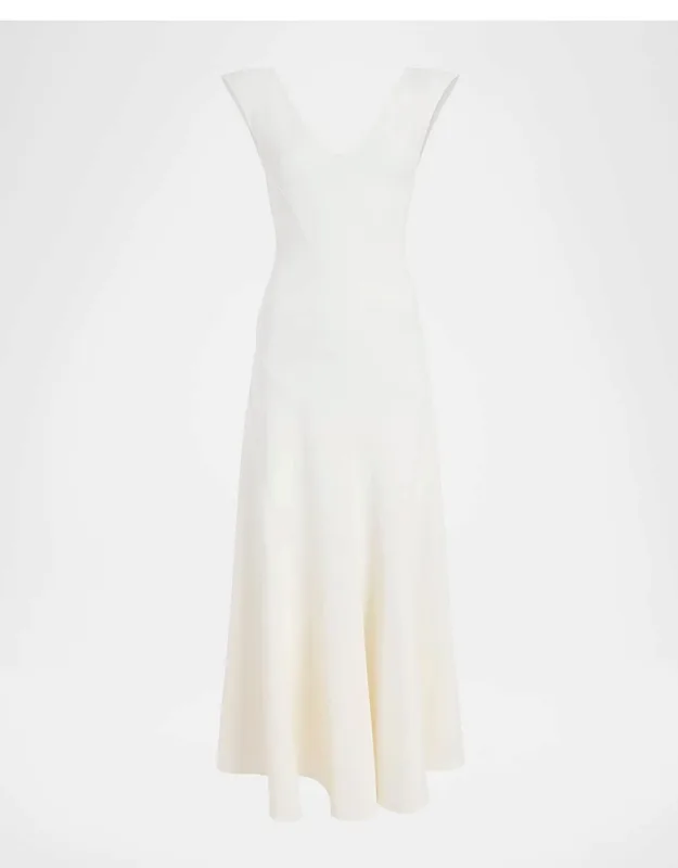 Romana Sleeveless Crepe Dress