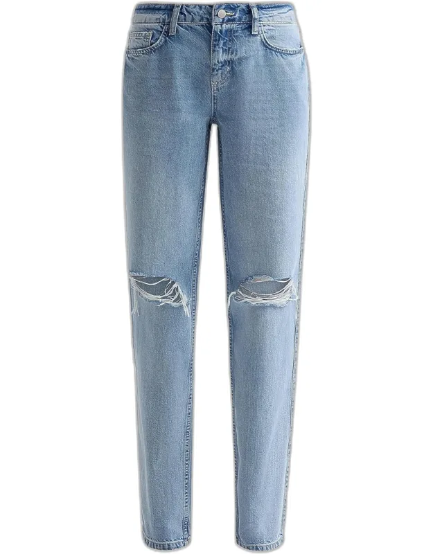 Slouch Straight-leg Jeans