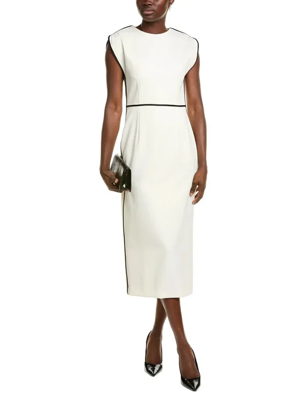Wool-blend Midi Dress