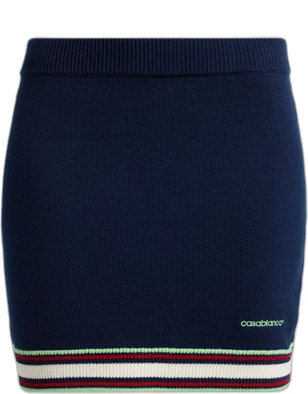 Merino Wool Mini Skirt