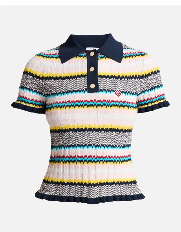 Chevron Polo Shirt