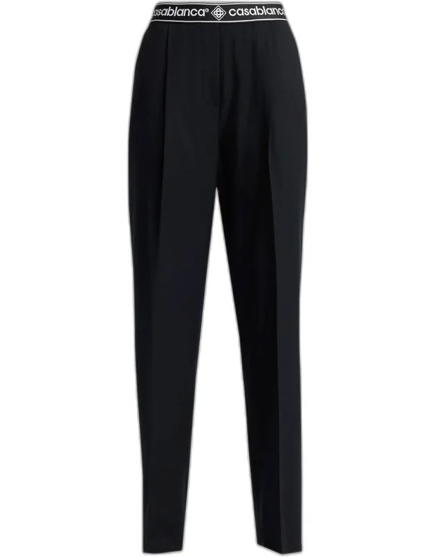Tailored Wool Trousers
