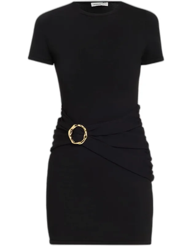 Ruched Mini Dress