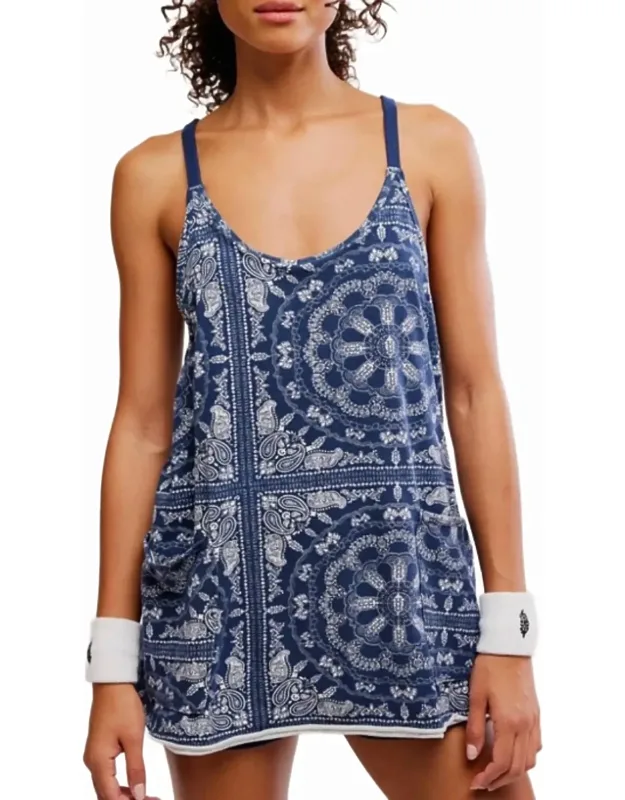Hot Shot Mini Printed Dress