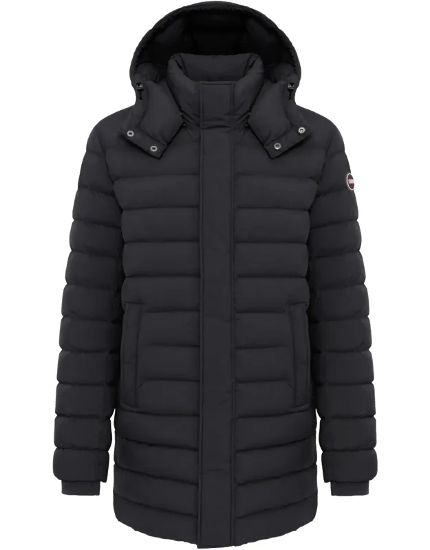 Crinkle Quilted Down Jacket