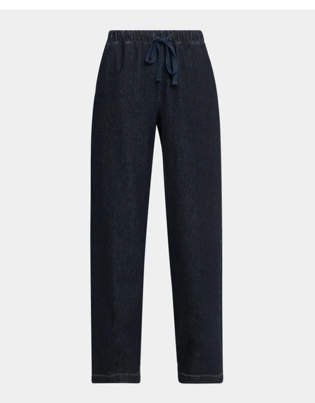 Straight-leg Organic Cotton Pants