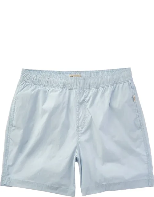 Onia Stretch Swim Short With Elastic Waist And Side Seam Pockets