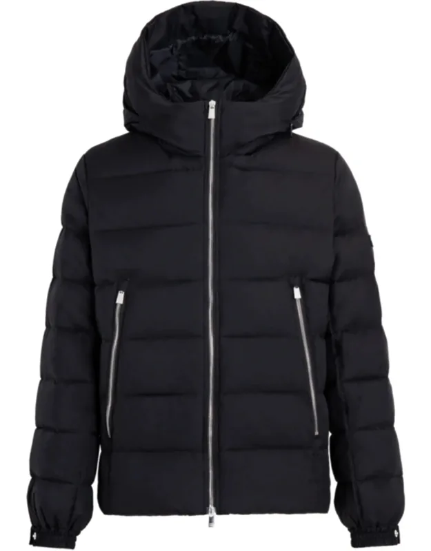 Horizontally Quilted Padded Jacket