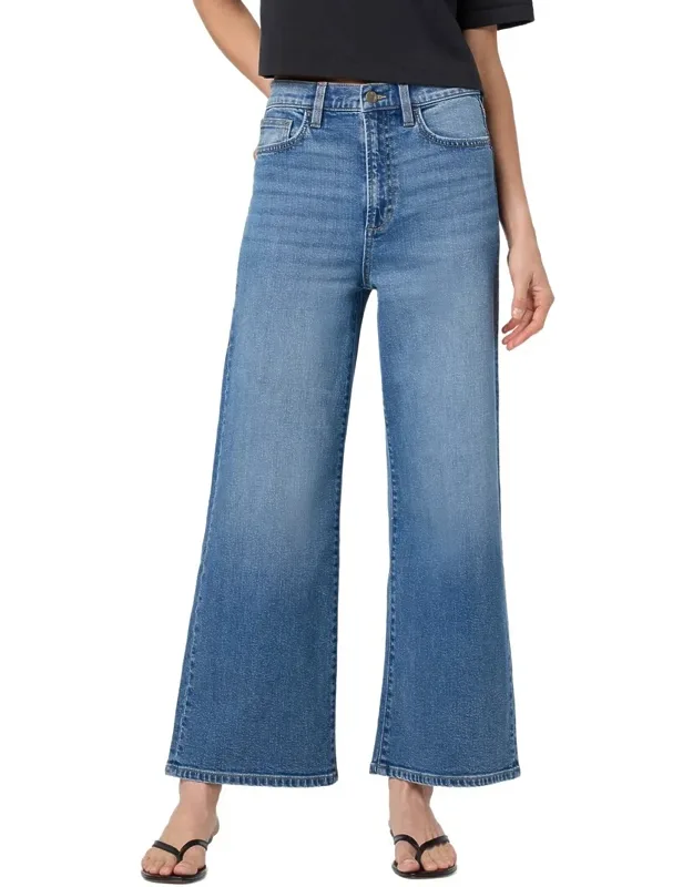 Topanga Wide Leg Ankle Jeans