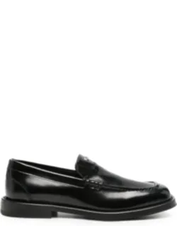 Polished Leather Loafers