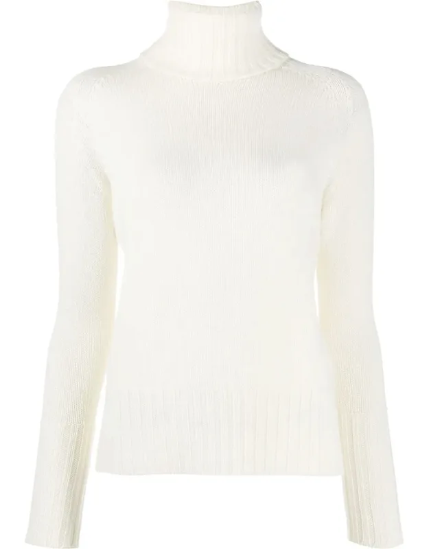 Ribbed Turtleneck Sweater