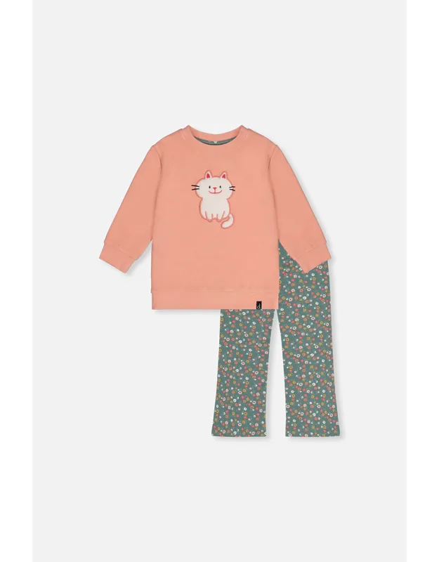 Tunic And Leggings Set Floral Print