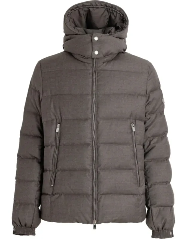 Quilted High-collar Down Jacket