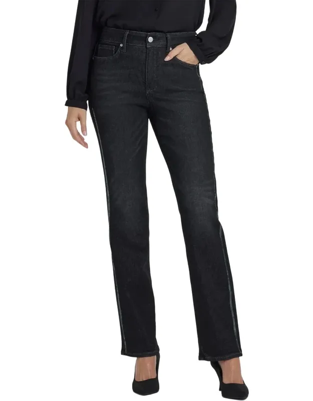 Petite Marilyn French Straight Leg Jeans
