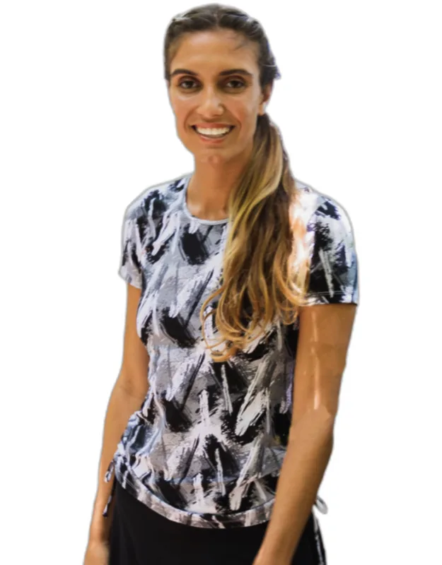 Plus Short Sleeve Swim Top - Patterns