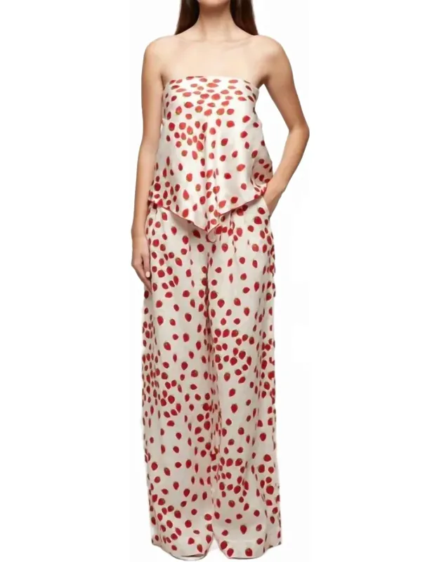 Pleated Wide Leg Pants