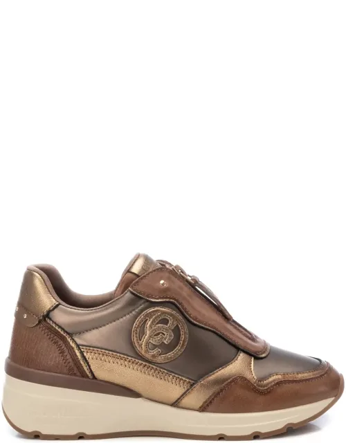 Carmela Collection Leather Casual Sneakers