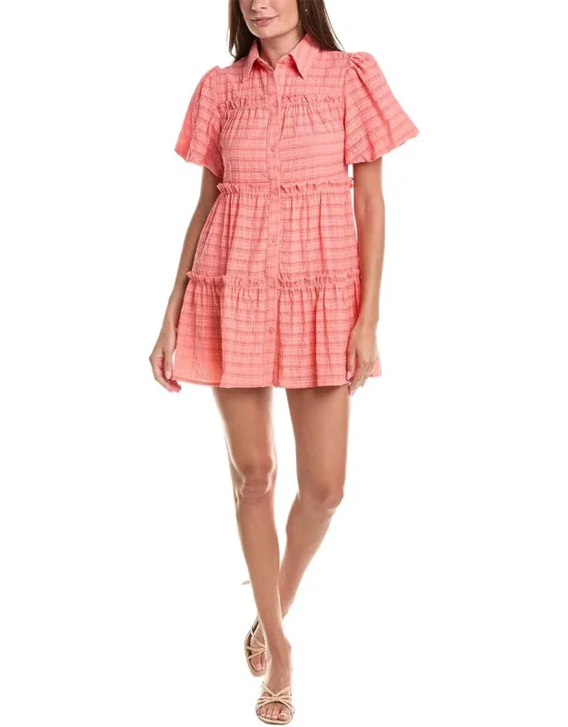 Textured Mini Dress