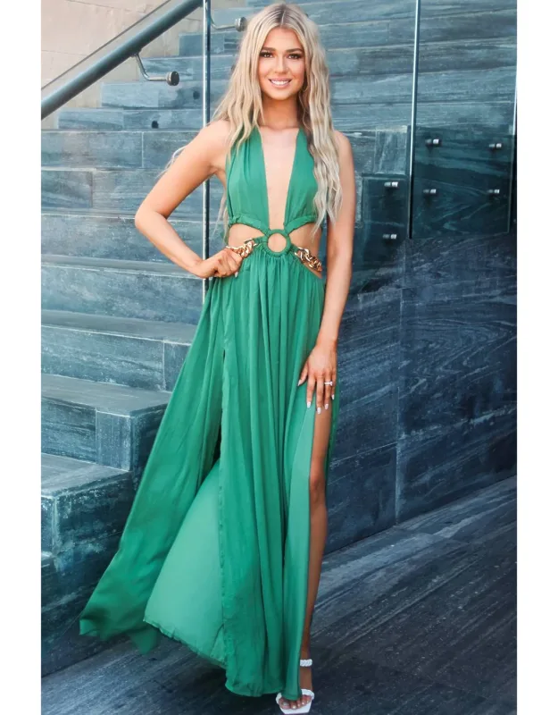Cutout Maxi Dress